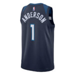 Kyle Anderson 1 Minnesota Timberwolves Unisex Swingman Jersey - Icon Edition - Navy