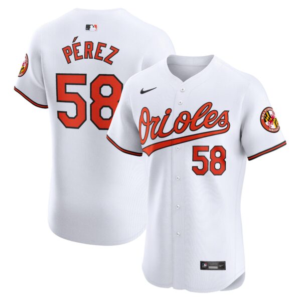 Cionel Perez Baltimore Orioles  Home Elite Player Jersey - White