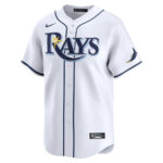 Brandon Lowe 8 Tampa Bay Rays Home Limited Player Men Jersey - White