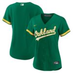 Oakland Athletics  Women's Alternate Replica Team Jersey - Kelly Green