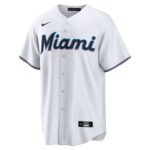 Luis Arraez Miami Marlins  Home Replica Player Jersey - White