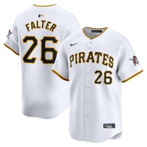 Bailey Falter Pittsburgh Pirates  Home Limited Player Jerseyu00c2u00a0u00e2u20acu201c White