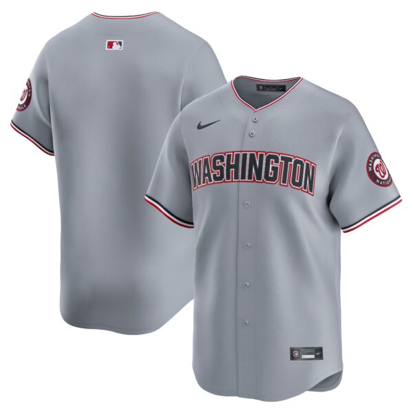 Washington Nationals  Road Limited Jerseyu00c2u00a0u00e2u20acu201c Gray