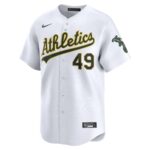 Ryan Noda Oakland Athletics  Home Limited Player Jersey - White