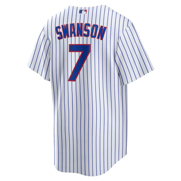 Dansby Swanson Chicago Cubs  Replica Player Jersey - White