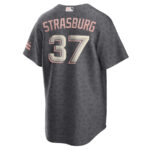 Stephen Strasburg 37 Washington Nationals City Connect Men Jersey - Gray