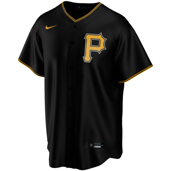 Pittsburgh Pirates  Alternate Replica Custom Jersey - Black