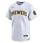 Milwaukee Brewers Alternate Limited Men Jersey - White