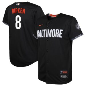 Cal Ripkenu00c2u00a0Baltimore Orioles  Toddler City Connect Replica Player Jersey - Black