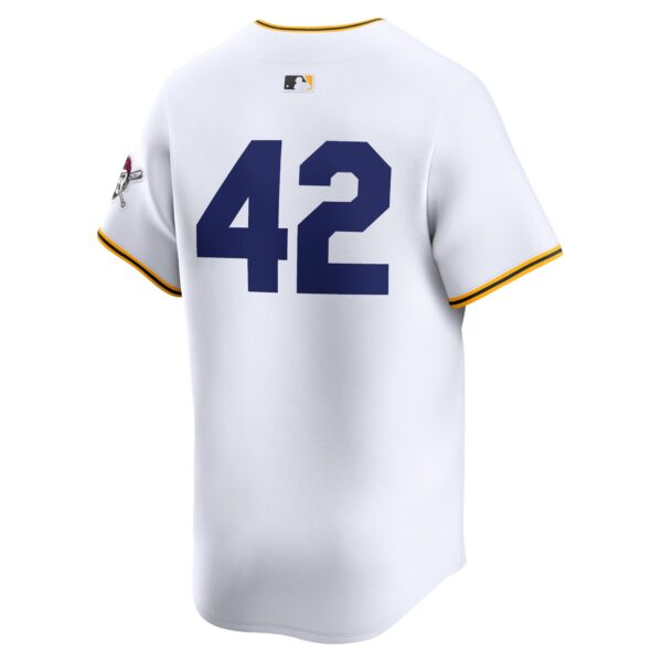 Pittsburgh Pirates  2024 Jackie Robinson Day Home Limited Jerseyu00c2u00a0u00e2u20acu201c White