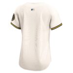 Milwaukee Brewers  Women's Home Limited Jersey - Cream