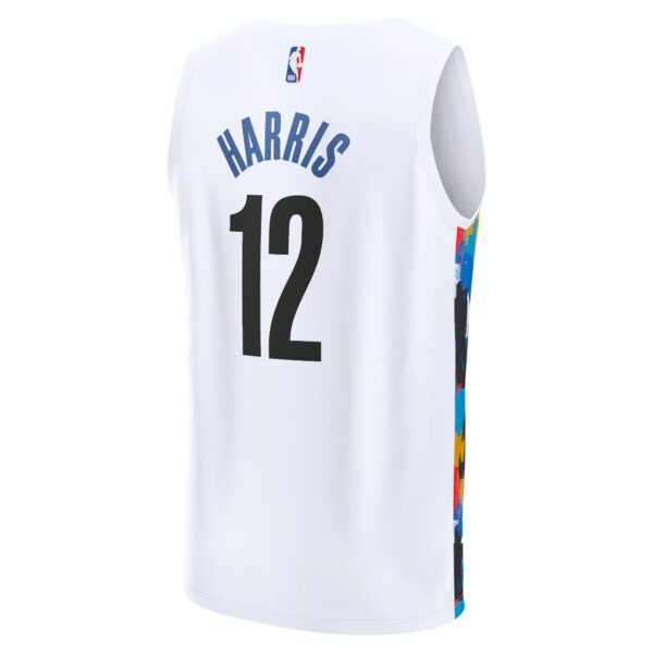 Joe Harris Brooklyn Nets Fanatics Fastbreak Jersey - City Edition - White