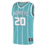 Gordon Hayward Charlotte Hornets Fanatics Fast Break Replica Jersey - Icon Edition - Teal