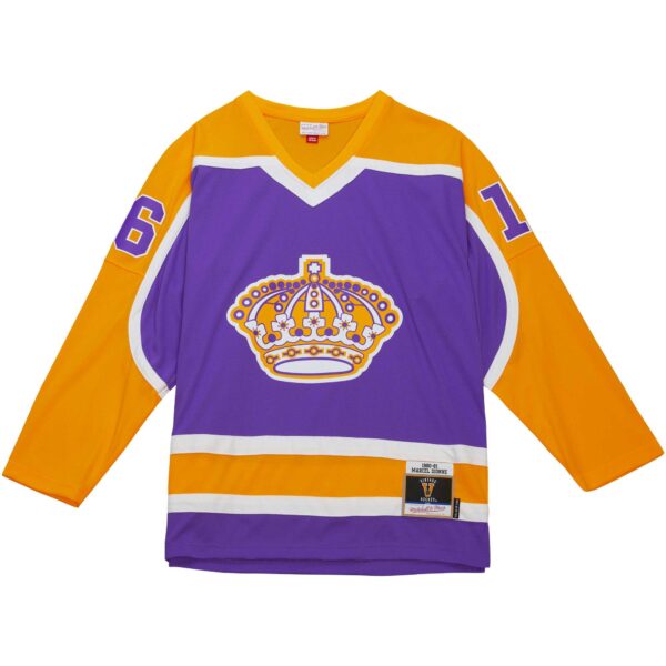 Marcel Dionne Los Angeles Kings Mitchell & Ness  1980/81 Blue Line Player Jersey - Purple