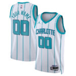 Charlotte Hornets 2023/24 Association Swingman Custom Men Jersey - White