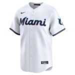 Miami Marlins 2024 Jackie Robinson Day Home Men Limited Jersey - White