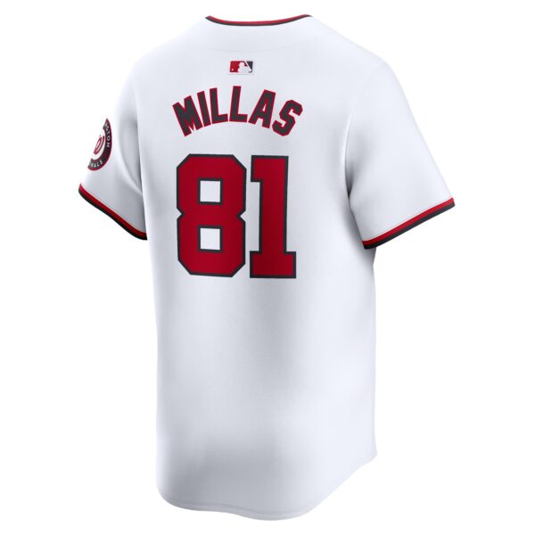 Drew Millas Washington Nationals  Home Limited Player Jersey - White