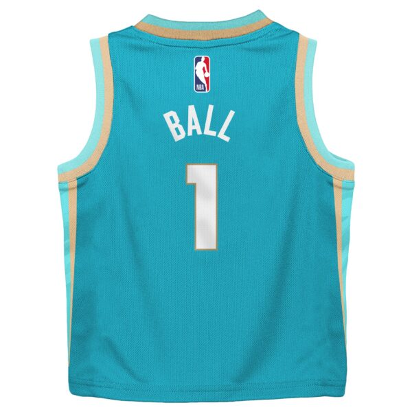 LaMelo Ball Charlotte Hornets Jordan Brand Preschool 2023/24 Swingman Replica Jersey - City Edition - Teal