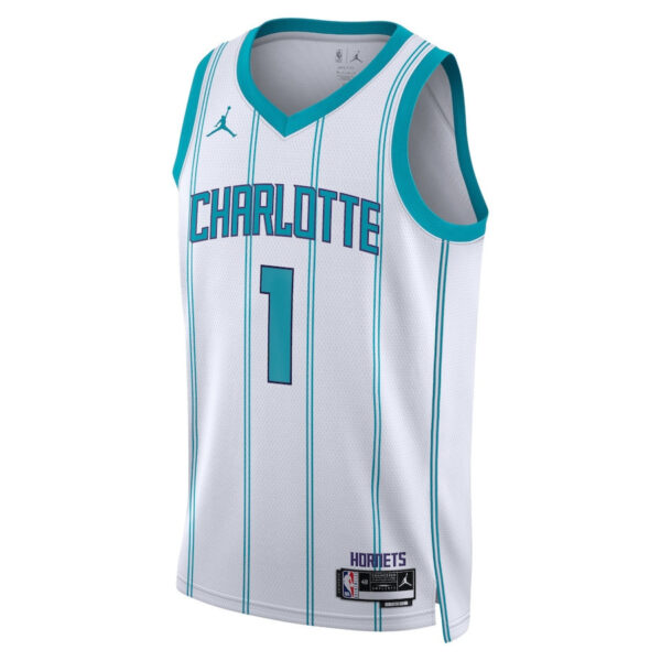 LaMelo Ball 1 Charlotte Hornets Unisex Swingman Jersey - Association Edition - White