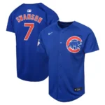 Dansby Swanson 7 Chicago Cubs Alternate Limited YOUTH Jersey - Royal
