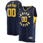 Indiana Pacers Fanatics Youth Fast Break Custom Replica Jersey Navy - Icon Edition