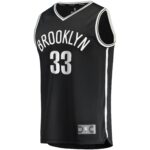 Nicolas Claxton Brooklyn Nets Fanatics Fast Break Replica Jersey - Icon Edition - Black