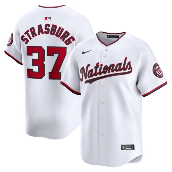 Stephen Strasburg Washington Nationals  Home Limited Player Jersey - White