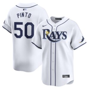 Rene Pinto Tampa Bay Rays  Home Limited Player Jersey - White