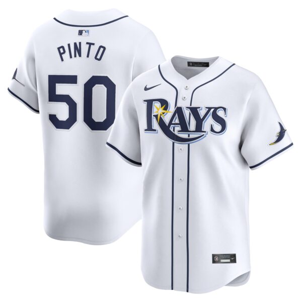Rene Pinto Tampa Bay Rays  Home Limited Player Jersey - White