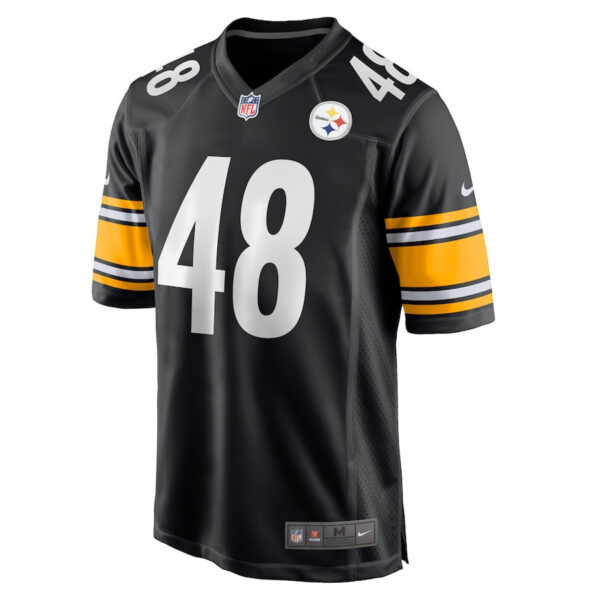 Godwin Igwebuike 48 Pittsburgh Steelers Men Game Jersey - Black