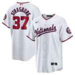 Stephen Strasburg Washington Nationals  Home Replica Jersey  - White