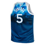 Anthony Edwards 5 Minnesota Timberwolves 2023/24 City Edition Swingman YOUTH Jersey - Blue