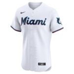 Eury Perez Miami Marlins  Home Elite Player Jersey - White