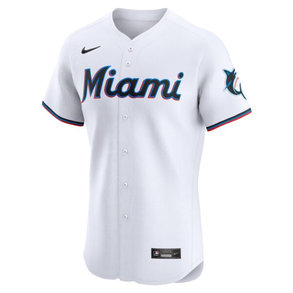 Eury Perez Miami Marlins  Home Elite Player Jersey - White