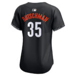 Adley Rutschman 35 Baltimore Orioles City Connect Limited Women Jersey - Black
