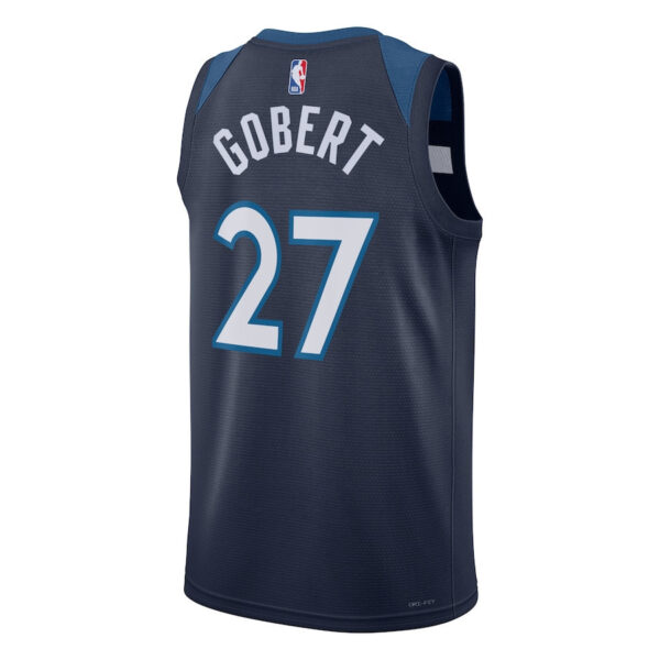 Rudy Gobert 27 Minnesota Timberwolves Unisex Swingman Jersey - Icon Edition - Navy
