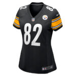 John Stallworth 82 Pittsburgh Steelers Women Retired Jersey - Black