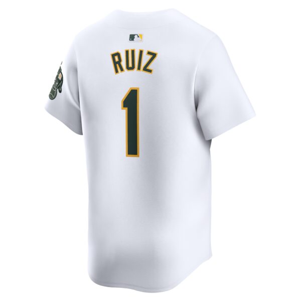 Esteury Ruiz Oakland Athletics  Home Limited Player Jersey - White