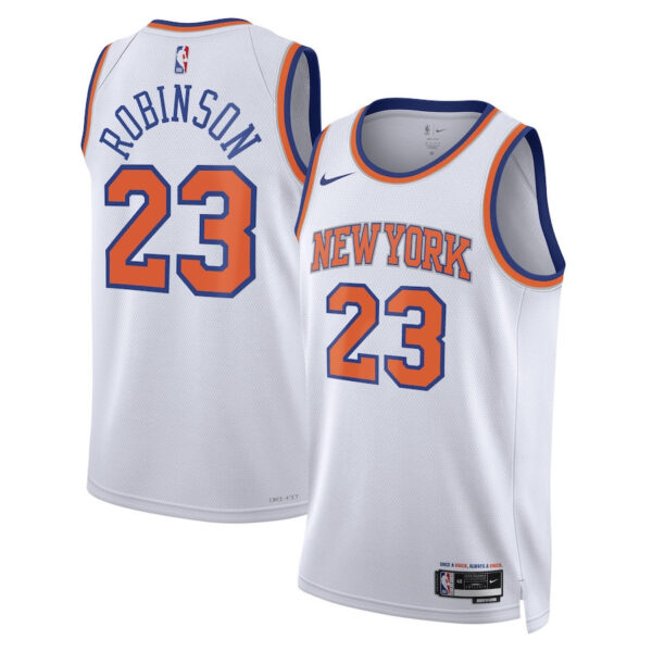 Mitchell Robinson 23 New York Knicks Unisex Swingman Jersey - Association Edition - White