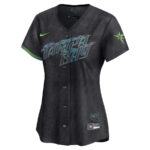 Tampa Bay Rays 2024 City Connect Limited Women Jersey - Charcoal