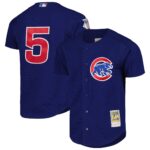 Nomar Garciaparra Chicago Cubs Mitchell & Ness Cooperstown Collection 2005 Batting Practice Jersey - Royal