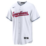 Josh Naylor 22 Cleveland Guardians Home Men Jersey - White