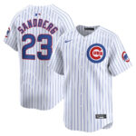 Ryne Sandberg 23 Chicago Cubs Home Limited Player Men Jersey - White