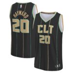 Gordon Hayward Charlotte Hornets Fanatics Fastbreak Jersey - City Edition - Black