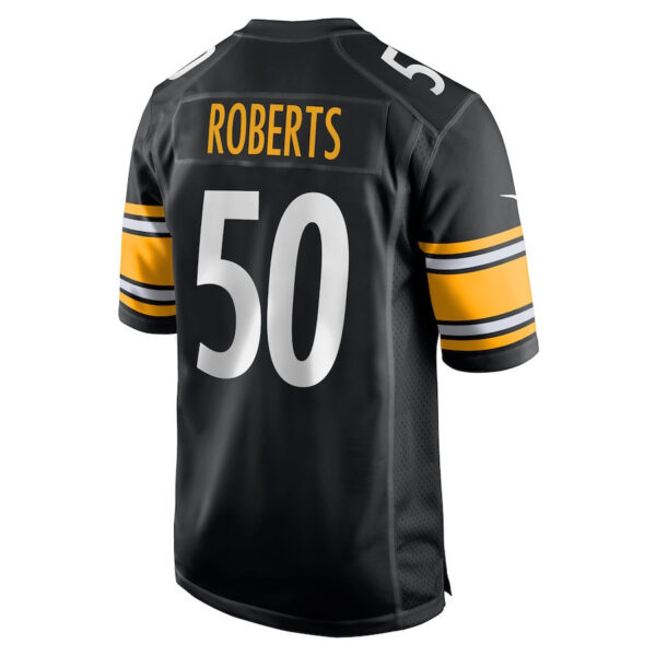 Elandon Roberts 50 Pittsburgh Steelers Men Game Jersey - Black