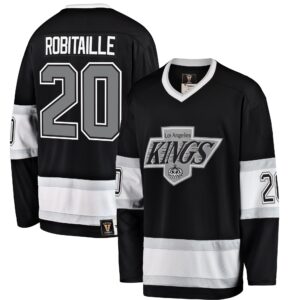 Luc Robitaille Los Angeles Kings Fanatics Premier Breakaway Retired Player Jersey - Black