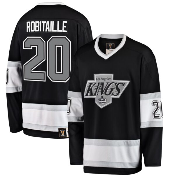 Luc Robitaille Los Angeles Kings Fanatics Premier Breakaway Retired Player Jersey - Black
