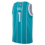 LaMelo Ball 1 Charlotte Hornets Unisex Swingman Jersey - Icon Edition - Teal