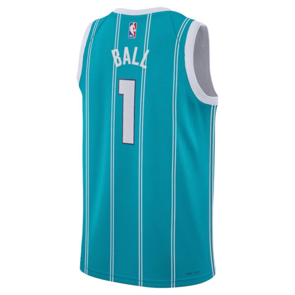 LaMelo Ball 1 Charlotte Hornets Unisex Swingman Jersey - Icon Edition - Teal