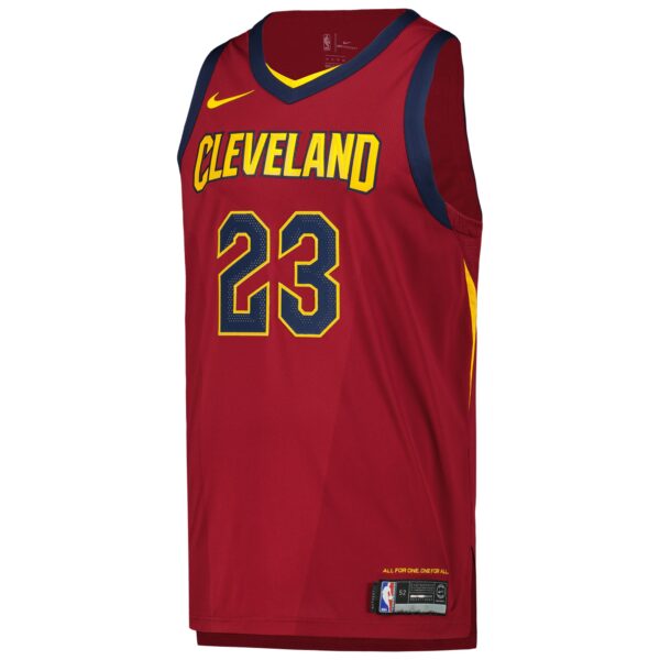 LeBron James Cleveland Cavaliers  Authentic Player Jersey - Icon Edition - Wine